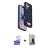 MARSİLYAN™- iPhone 17 Kılıf Vadi Klasik Serisi - Siyah Bilvis Hayalet Cam Ekran Koruyucu + Bilvis Titan Kamera Lens - SH