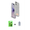 MARSİLYAN™- iPhone 17 Kılıf Vadi Klasik Serisi - Siyah Joko Magic 5D Cam + Raze Metal Kamera Lens - GS