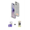 MARSİLYAN™- iPhone 17 Kılıf Vadi Klasik Serisi - Siyah Joko Magic 5D Hayalet Cam + Bilvis Titan Kamera Lens - LA