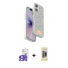MARSİLYAN™- iPhone 17 Kılıf Vadi Klasik Serisi - Siyah Joko Magic 5D Hayalet Cam + Bilvis Titan Kamera Lens - AKYL