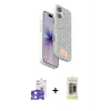 MARSİLYAN™- iPhone 17 Kılıf Vadi Klasik Serisi - Siyah Joko Magic 5D Hayalet Cam + Bilvis Titan Kamera Lens - GS