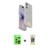 MARSİLYAN™- iPhone 17 Kılıf Vadi Klasik Serisi - Siyah Joko Magic 5D Hayalet Cam + Raze Metal Kamera Lens - GS