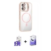 MARSİLYAN™- iPhone 17 Kılıf Yadigar Asil Koleksiyonu - Siyah Bilvis 5in1 5D Magic Hayalet Cam Ekran Koruyucu + Bilvis Titan Kamera Lens - AKYL