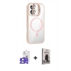 MARSİLYAN™- iPhone 17 Kılıf Yadigar Asil Koleksiyonu - Siyah Bilvis Hayalet Cam Ekran Koruyucu + Bilvis Titan Kamera Lens - AKMI