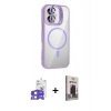 MARSİLYAN™- iPhone 17 Kılıf Yadigar Asil Koleksiyonu - Siyah Bilvis Hayalet Cam Ekran Koruyucu + Bilvis Titan Kamera Lens - LA