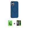 MARSİLYAN™- iPhone 17 Kılıf Yankı Form Serisi - Şeffaf 360 Full Body Arka Koruyucu + Raze Metal Kamera Lens - GI