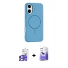MARSİLYAN™- iPhone 17 Kılıf Yankı Form Serisi - Siyah Bilvis 5in1 5D Magic Hayalet Cam Ekran Koruyucu + Açık Yeşil Bilvis Titan Kamera Lens