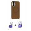 MARSİLYAN™- iPhone 17 Kılıf Yankı Form Serisi - Siyah Bilvis 5in1 5D Magic Hayalet Cam Ekran Koruyucu + Açık Yeşil Bilvis Titan Kamera Lens