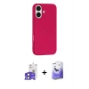 MARSİLYAN™- iPhone 17 Kılıf Yankı Form Serisi - Siyah Bilvis 5in1 5D Magic Hayalet Cam Ekran Koruyucu + Bilvis Titan Kamera Lens - SH