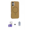 MARSİLYAN™- iPhone 17 Kılıf Yankı Form Serisi - Siyah Joko Magic 5D Cam + Bilvis Titan Kamera Lens - LA