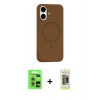 MARSİLYAN™- iPhone 17 Kılıf Yankı Form Serisi - Siyah Joko Magic 5D Hayalet Cam + Raze Metal Kamera Lens - AKMR