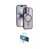 MARSİLYAN™- iPhone 17 Kılıf Zirve Doku Prime - Siyah 3D Antistatik Seramik Nano Ekran Koruyucu