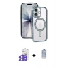 MARSİLYAN™- iPhone 17 Kılıf Zirve Doku Prime - Siyah Joko Magic 5D Cam + Bilvis Titan Kamera Lens - LA