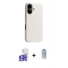 MARSİLYAN™- iPhone 17 Kılıf Zirve Modern Prime - Siyah Joko Magic 5D Cam + Bilvis Titan Kamera Lens - SH