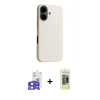 MARSİLYAN™- iPhone 17 Kılıf Zirve Modern Prime - Siyah Joko Magic 5D Hayalet Cam + Bilvis Titan Kamera Lens - AKMI