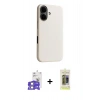 MARSİLYAN™- iPhone 17 Kılıf Zirve Modern Prime - Siyah Joko Magic 5D Hayalet Cam + Bilvis Titan Kamera Lens - GS
