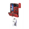 MARSİLYAN™- iPhone 17 Pro Kılıf Ahenk Klasik - Siyah Bilvis 3X AR Hayalet Cam Ekran Koruyucu