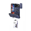 MARSİLYAN™- iPhone 17 Pro Kılıf Ahenk Klasik - Siyah Bilvis 3X AR Hayalet Cam Ekran Koruyucu