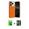 MARSİLYAN™- iPhone 17 Pro Kılıf Ahenk Serisi - Şeffaf 360 Full Body Arka Koruyucu + Raze Metal Kamera Lens - GI