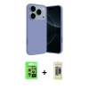 MARSİLYAN™- iPhone 17 Pro Kılıf Ahenk Serisi - Siyah Joko Magic 5D Hayalet Cam + Raze Metal Kamera Lens - GS