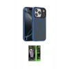 MARSİLYAN™- iPhone 17 Pro Kılıf Doruk Form Serisi - Şeffaf 360 Full Body Arka Koruyucu