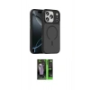 MARSİLYAN™- iPhone 17 Pro Kılıf Doruk Form Serisi - Şeffaf 360 Full Body Arka Koruyucu