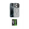 MARSİLYAN™- iPhone 17 Pro Kılıf Doruk Form Serisi - Şeffaf 360 Full Body Arka Koruyucu