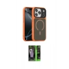 MARSİLYAN™- iPhone 17 Pro Kılıf Doruk Form Serisi - Şeffaf 360 Full Body Arka Koruyucu
