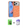 MARSİLYAN™- iPhone 17 Pro Kılıf Doruk Serisi - Siyah Bilvis 5in1 3D Magic Cam Ekran Koruyucu + Raze Metal Kamera Lens - GI