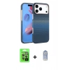 MARSİLYAN™- iPhone 17 Pro Kılıf Doruk Serisi - Siyah Joko Magic 5D Cam + Raze Metal Kamera Lens - GI