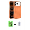 MARSİLYAN™- iPhone 17 Pro Kılıf Doruk Serisi - Siyah Joko Magic 5D Cam + Raze Metal Kamera Lens - GI