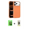MARSİLYAN™- iPhone 17 Pro Kılıf Doruk Serisi - Siyah Joko Magic 5D Hayalet Cam + Raze Metal Kamera Lens - GI
