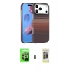MARSİLYAN™- iPhone 17 Pro Kılıf Doruk Serisi - Siyah Joko Magic 5D Hayalet Cam + Raze Metal Kamera Lens - GS