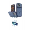 MARSİLYAN™- iPhone 17 Pro Kılıf İz Modern Prime - Siyah 3D Antistatik Cam Ekran Koruyucu