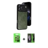 MARSİLYAN™- iPhone 17 Pro Kılıf Kıvılcım Işık Serisi - Siyah 360 Mat Full Body Arka Koruyucu + Raze Metal Kamera Lens - GS
