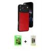 MARSİLYAN™- iPhone 17 Pro Kılıf Kıvılcım Işık Serisi - Siyah Joko Magic 5D Hayalet Cam + Raze Metal Kamera Lens - TU