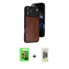 MARSİLYAN™- iPhone 17 Pro Kılıf Kıvılcım Işık Serisi - Siyah Joko Magic 5D Hayalet Cam + Raze Metal Kamera Lens - TU