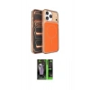 MARSİLYAN™- iPhone 17 Pro Kılıf Kutup Doku Serisi - Şeffaf 360 Full Body Arka Koruyucu