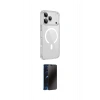 MARSİLYAN™- iPhone 17 Pro Kılıf Kutup Klasik Serisi - Siyah 3D Antistatik Hayalet Cam Ekran Koruyucu
