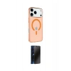 MARSİLYAN™- iPhone 17 Pro Kılıf Kutup Klasik Serisi - Siyah 3D Antistatik Hayalet Cam Ekran Koruyucu