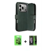MARSİLYAN™- iPhone 17 Pro Kılıf Siluet Işık Serisi - Siyah 360 Mat Full Body Arka Koruyucu + Raze Metal Kamera Lens - GI