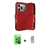 MARSİLYAN™- iPhone 17 Pro Kılıf Siluet Işık Serisi - Siyah Joko Magic 5D Cam + Raze Metal Kamera Lens - GS