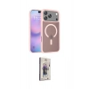 MARSİLYAN™- iPhone 17 Pro Kılıf Siluet Minimal Prime - Siyah Bilvis 3D Cam Ekran Koruyucu