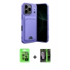 MARSİLYAN™- iPhone 17 Pro Kılıf Vadi Çizgi Prime - Şeffaf 360 Full Body Arka Koruyucu + Raze Metal Kamera Lens - GI