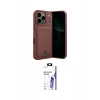 MARSİLYAN™- iPhone 17 Pro Kılıf Vadi Çizgi Prime - Siyah Bilvis 3X AR HD Cam Ekran Koruyucu