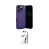 MARSİLYAN™- iPhone 17 Pro Kılıf Vadi Çizgi Prime - Siyah Bilvis 3X AR HD Cam Ekran Koruyucu