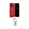 MARSİLYAN™- iPhone 17 Pro Kılıf Vadi Çizgi Prime - Siyah Bilvis 3X AR HD Cam Ekran Koruyucu