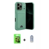 MARSİLYAN™- iPhone 17 Pro Kılıf Vadi Çizgi Prime - Siyah Joko Magic 5D Cam + Raze Metal Kamera Lens - TU
