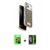 MARSİLYAN™- iPhone 17 Pro Kılıf Vadi Klasik Serisi - Şeffaf 360 Full Body Arka Koruyucu + Raze Metal Kamera Lens - TU