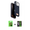 MARSİLYAN™- iPhone 17 Pro Kılıf Vadi Klasik Serisi - Şeffaf 360 Full Body Arka Koruyucu + Raze Metal Kamera Lens - TU